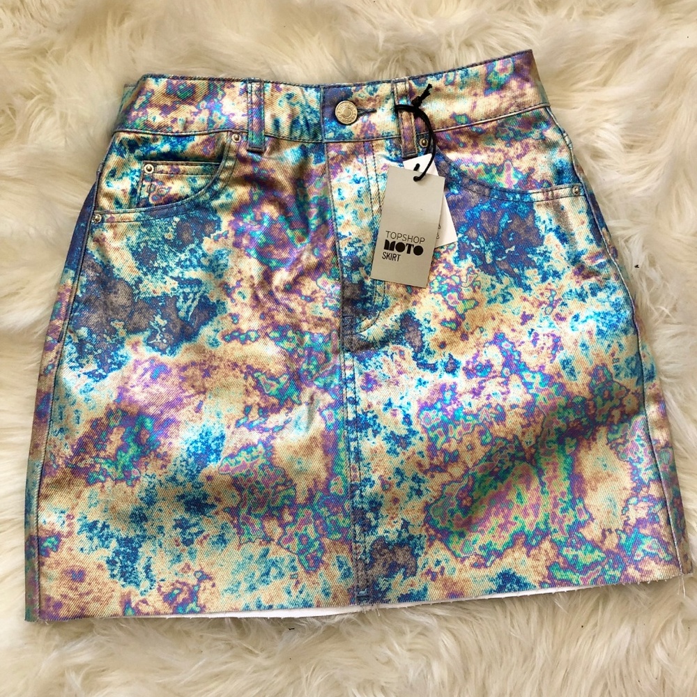 Topshop Moto Mini Skirt